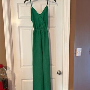 Flying Tomato Vibrant Green Jumpsuit